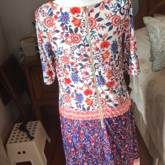 Eliza J Women’s Printed Shift Dress Size 8 - Picture 3 of 10